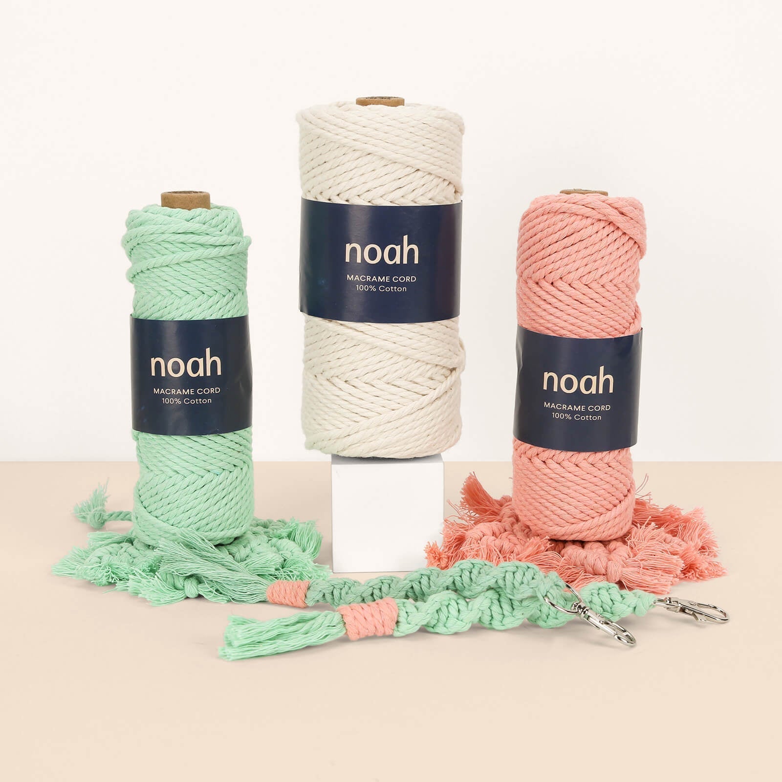 Kit per la creazione di macramè  noah - Kit per principianti artigianali –  noah - EU