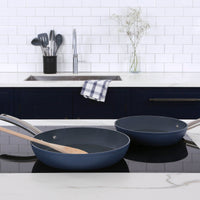 Set di pentole da 5 pezzi - blu egeo
