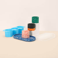 Set di stampi per lumini e vassoio