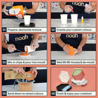 Kit di base Jesmonite e terrazzo